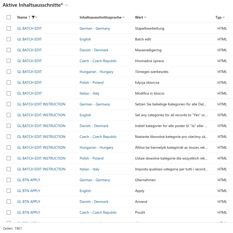Internationalisierung mit i18n in Power Pages